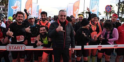 Maviden beyaza Antalya Ultra Trail Maratonu başladı