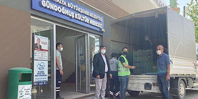 Maydanoz, Kekik ve Fesleğen fideleri Akseki ve Gündoğmuşlu çiftçiye dağıtıldı