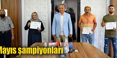 Mayıs şampiyonları