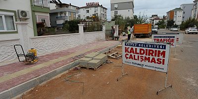 Mehmet Akif Ersoy Mahallesi’ne kaldırım