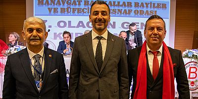 Mehmet Çiçek'ten Manavgat Bakkallar Odası yönetimine tebrik