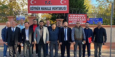 Mehmet Yıldırım’dan Göynük’te Yoğun Ziyaret ve Anadolu Buluşmaları Programı