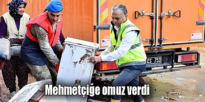 Mehmetçiğe omuz verdi