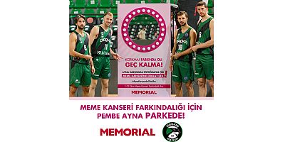 Meme kanseri farkındalığı için pembe ayna parkede!