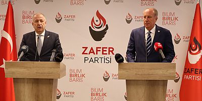 Memleket Partisi Genel Başkanı Muharrem İnce'den Özdağ'a ziyaret