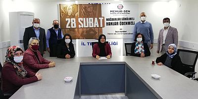 Memur-Sen Antalya Kadın Kolları Antalya Şubesi: 28 Şubat’ın İzleri Silinmeli