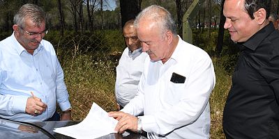 Mesire alanının yer teslimi yapıldı