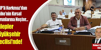 MHP'li Korkmaz'dan Finike'nin Kırsal Sorunlarına Neşter… Talepler Büyükşehir Meclisi'nde!