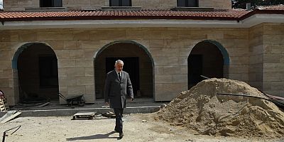 Millet Bahçesi camisindeki çalışmalarda sona gelindi