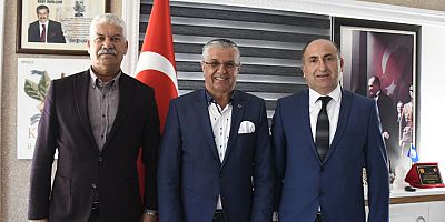 Milletvekili aday adayı Müncester’den Başkan Topaloğlu’na ziyaret