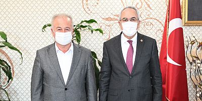 Milletvekili Aydın'dan Aksu ziyareti