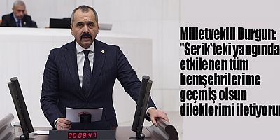 Milletvekili Durgun: 