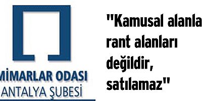 Mimarlar Odası Antalya Şubesi: 