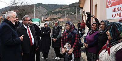 Minasın Küme Evlerin kanalizasyon sorunu çözüldü