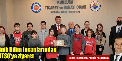 Minik Bilim İnsanlarından KUTSO'ya ziyaret