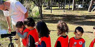 Minik doğa kaşifleri Kepez’de işbaşında