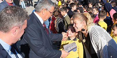 Minik öğrenciden Başkan Topaloğlu’na mektup