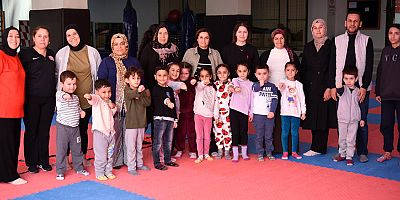 Minikler tekvando ile buluştu