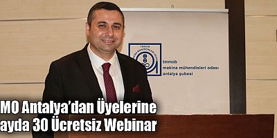 MMO Antalya’dan Üyelerine 8 ayda 30 Ücretsiz Webinar