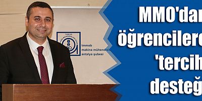 MMO'dan öğrencilere 'tercih' desteği