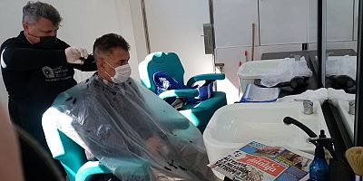 Mobil Kuaför Gündoğmuş’ta 215 vatandaşa hizmet verdi