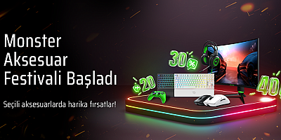 Monster aksesuar festivali başladı, yüzde 40’a varan indirimler sizi bekliyor!