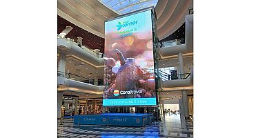 Moskova’da dev ekranlarda Kemer tanıtımı