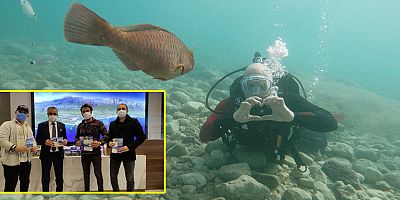 Moskova Dalış Fuarı'na gidecek olan dalış eğitmenleri uğurlandı