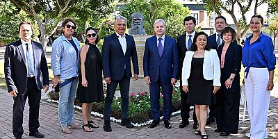 Moskova Hükümet Bakanı Çeremin’den Dostluk Parkı’na ziyaret