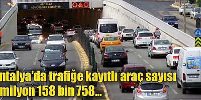 Motorlu kara taşıtları verileri açıklandı