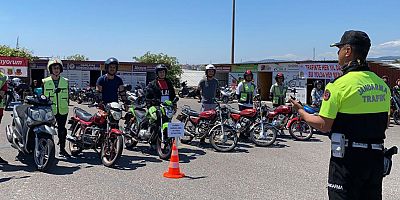 Motosiklet sürücülerine yönelik eğitim etkinliği