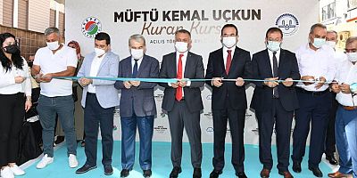 Müftü Kemal Uçkun Kuran kursunun açılışı gerçekleştirildi