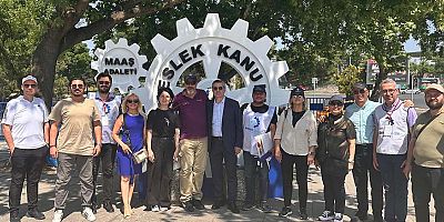 Mühendis TEK-SEN Enerji Sendikası’ndan dikkat çeken miting!