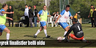 Muhtarlar Futbol Turnuvası’nda heyecan sürüyor