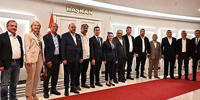 Muhtarlardan Başkan Vekili Özdemir’e ziyaret