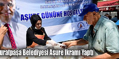 Muratpaşa Belediyesi Aşure İkramı Yaptı