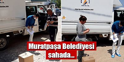 Muratpaşa Belediyesi sahada