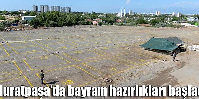 Muratpaşa’da bayram hazırlıkları başladı