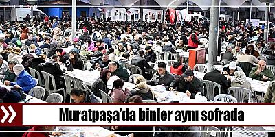 Muratpaşa’da binler aynı sofrada
