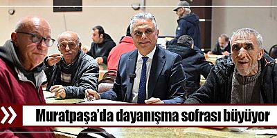 Muratpaşa’da dayanışma sofrası büyüyor