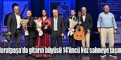 Muratpaşa’da gitarın büyüsü 14’üncü kez sahneye taşındı