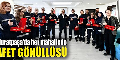 Muratpaşa’da her mahallede afet gönüllüsü