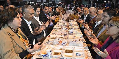 Muratpaşa’da ilk iftar yemeği