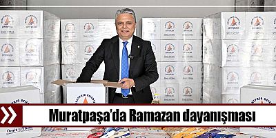 Muratpaşa’da Ramazan dayanışması