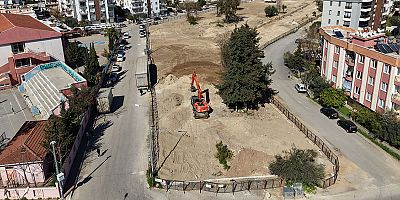 Muratpaşa’dan 16 bin metrekarelik yeni park çalışması