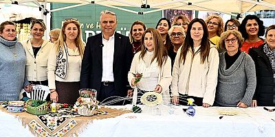 Muratpaşa’dan kapı süsü atölyesi