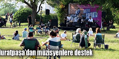 Muratpaşa’dan müzisyenlere destek