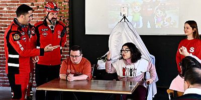 Muratpaşa’dan özel gereksinimli bireylere afet farkındalık eğitimi