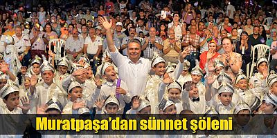 Muratpaşa’dan sünnet şöleni