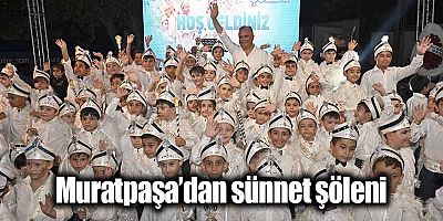 Muratpaşa’dan sünnet şöleni
